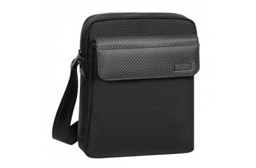 Image of Ogio Gran Premio Nylon-Leather Cross Body Carrying Bag, Black, Large NL001