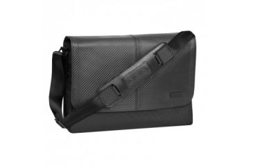 Image of Ogio Gran Premio Nylon-Leather Messenger Carrying Bag, Black NL004