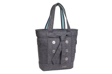 Image of OGIO Hamptons Women's Tote Bag, Light Gray Felt, Light Gray