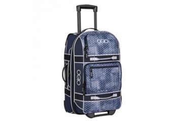 Image of Ogio Layover Wheeled Travel Bag, Navy Polka Dot 108227.479