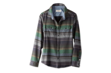 Image of Outerknown Blanket Shirt - Men's, Forest Sonoran Stripe, Medium, 1310205-FXS-XX-M