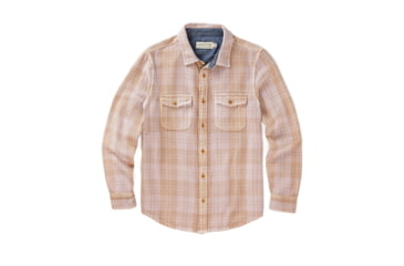 Image of Outerknown Blanket Shirt - Men's, Final Sale, Lilac Haze Latte Boxes, Large, 1310205-LZB-XX-L
