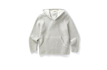 Image of Outerknown The Woolaroo Hoodie - Men's, Heather Natural, Medium, 3520002-HTN-XX-M