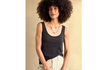 Image of Outerknown Saltwater Slub Tank - Women's, Final Sale, Pitch Black, Medium, 2220020-PCH-XX-M