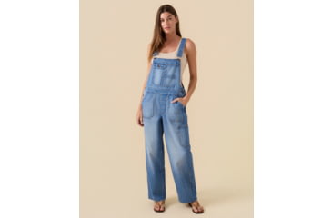 Image of Outerknown The Maker Overalls - Women's, 31in Inseam, Painter Blue, Medium, 2160001-PUE-XX-M