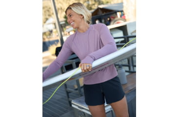 Image of Outerknown Sun Shirt - Women's, Lilac Sands, Extra Large, 2290003-LLS-XX-XL