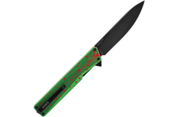 Image of Oknife AION Linerlock Zombie Grn, OKNAIONZG