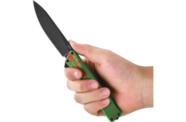 Image of Oknife AION Linerlock Zombie Grn, OKNAIONZG