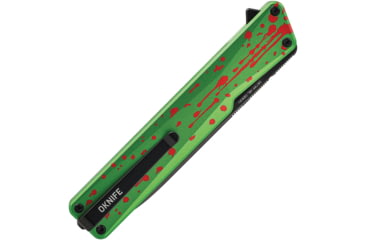 Image of Oknife AION Linerlock Zombie Grn, OKNAIONZG