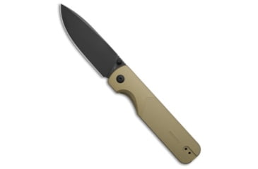 Image of Oknife Olight Oknife Duron Frame Lock Knife Olive Green Aluminum 3.5&quot; Black PVD, Green, Nitro-V, adult, BHQ-216417