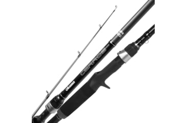 Image of Okuma Cerros 1 Piece, Medium-Heavy, Casting Rod 24-Ton Carbon Construction Split Rear Grip Handle. Football Jig Spinner Bait, 76, CRS-C-761MH