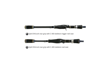 Image of Okuma Fishing Tackle Tournament Concept Series A Casting Rod, 7ft, Medium Heavy, Moderate Fast, 1 Pieces, TCS-C-701MHa