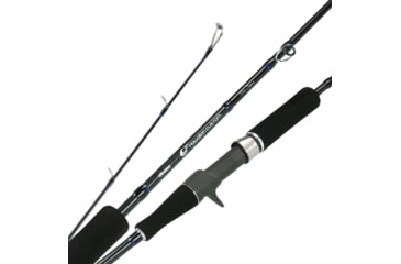 Image of Okuma Hawaiian Custom Popping Rods, 2 Piece, Medium-Heavy, Spinning 24-Ton, Low Resin Rod Blanks Fuji Guide &amp; Reel Seat Eva Foregrip, 83, HWP-S-832MHa