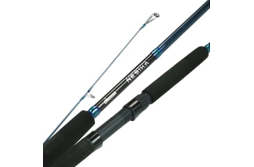 Image of Okuma Nesika Medium Spinnning, 2 Piece, Surf Rod Light Weight 24-Ton Carbon Rod Blanks Stainless Guide Frames, Eva Grip, 12, NSK-S-1202M