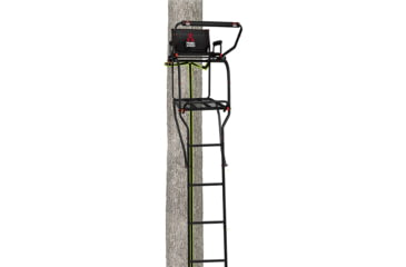 Image of Ol'Man 15ft Bloodhound 2-Man Jaw and Truss Ladder Stand, Gray, OT-400