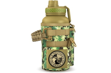 Image of Old Southern Brass Combat Canteen - Green Digital Camo 32oz, OSB-32OZ-WB-GREENDIGITAL