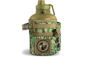 Image of Old Southern Brass Combat Canteen - Green Digital Camo 64oz, OSB-64OZ-WB-GREENDIGITAL