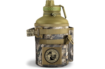 Image of Old Southern Brass Combat Canteen - Woodland Camo 64oz, OSB-64OZ-WB-WOODS