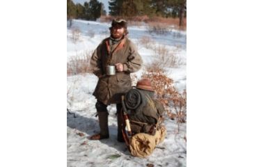 Image of old timer external frame backpack