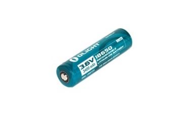 Image of Olight 18650 Rechargeable Lithium-Ion Battery - 3400mAh, Blue OLIGHT-18650-3400MAH-BOX