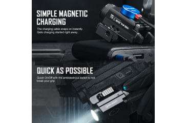 Image of Olight Baldr S Rail Mounted Light 800 Lumens Desert Tan w/ Green Laser, FL-OL-BALDRS-TN