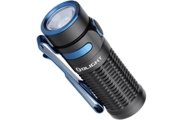 Image of Olight Baton 3 Rechargeable EDC LED Flashlight, Cool White, 1200 Lumens, Black, FL-OL-BATON3-BK