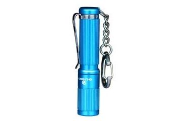 Image of Olight i3S LED Flashlight with 80 Lumen CREE XP-G2 LED - Uses 1 x AAA - Blue Body, Black OLIGHT-I3S-BLUE