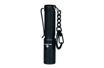 Image of Olight i3S LED Flashlight with 80 Lumen CREE XP-G2 LED - Uses 1 x AAA - Black Body, Black OLIGHT-I3S-BLACK