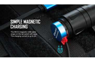 Image of Olight Odin GL M Rechargeable Rail Mount Green Beam Combo LED Flashlight, White, 1500 Lumens, Black, FL-OL-ODINGLM-BK