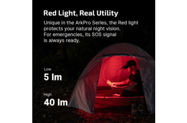Image of Olight ArkPro Lite Rechargeable 1200 Lumen EDC Flashlight with UV Light