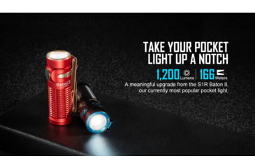 Image of Olight Baton 3 1200 Lumens Rechargeable EDC LED Flashlight