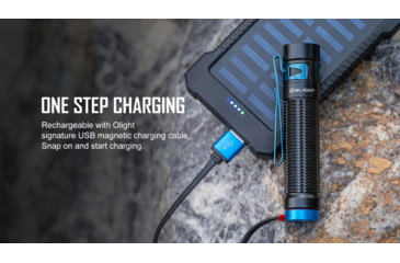 Image of Olight Olight Baton 3 Pro 1500 Lumen Neutral White Rechargeable EDC Flashlight, Black, FL-OL-BATON3PRO-NWBK