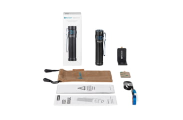 Image of Olight Olight Baton 3 Pro 1500 Lumen Neutral White Rechargeable EDC Flashlight, Black, FL-OL-BATON3PRO-NWBK