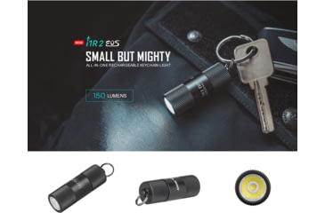 Image of Olight I1R 2 EOS 150 Lumens LED Rechargeable Keychain Flashlight