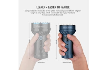 Image of Olight Marauder Mini 7000 Lumen Flashlight Midnight Blue