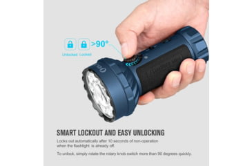 Image of Olight Marauder Mini 7000 Lumen Flashlight Midnight Blue