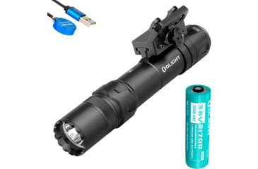 Image of Olight Odin GL M 1500 Lumens LED Rechargeable Rail Mount Flashlight w/Green Beam Combo