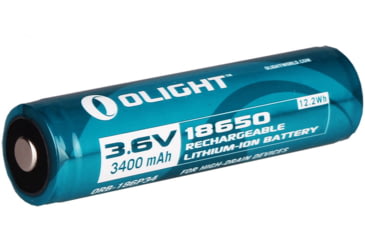 Image of Olight ORB-186P34 Protected 18650 Rechargeable Battery for M22 M20S M18 M20X etc-3400mAh