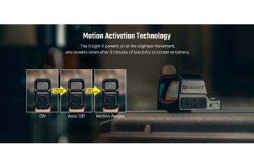 Image of Osight K 1x 21x14mm Reflex Red Dot Sight