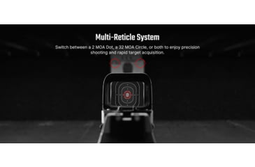 Image of Osight S 1x 21x14mm Reflex Red Dot Sight