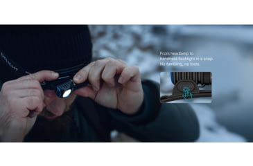 Image of Olight Perun 3 Mini USB-C Rechargeable 1250 Lumens LED Compact Right-Angle Headlamp