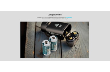 Image of EDEMO Olight Olight PL3 Valkyrie 1300 Lumen Tactical Light - Black, Black, FL-OL-PL3-BK, EDEMO2