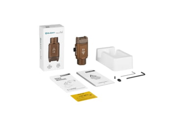 Image of Olight Olight PL3 Valkyrie 1300 Lumen Tactical Light - Tan, Tan, FL-OL-PL3-TN