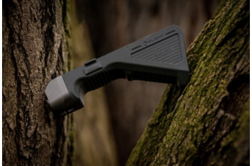 Image of Olight Olight Sigurd Black Angled Foregrip with Built-in 1450 Lumen Rechargeable Tactical Flashlight, Black, FL-OL-SIGURD-BK