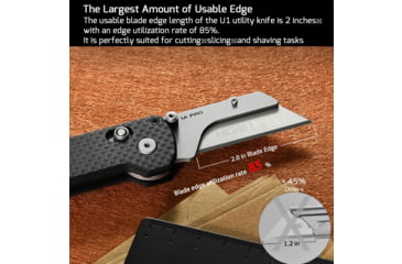 Image of Olight U1 Pro Utility Knife with Folding Screwdriver
