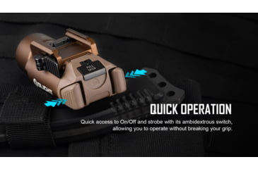 Image of Olight Valkyrie 250 Lumens LED Turbo LEP Tactical Flashlight