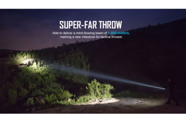 Image of Olight Warrior X Turbo 1100 Yard Long Throw 1100 Lumens LED Rechargeable Flashlight