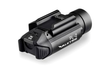 Image of Olight PL-2 Valkyrie Rail Mounted LED Pistol Light, Picatinny and Glock Rails, CREE XHP35 HI CW LED, 1200 Lumens, Includes 2 x CR123As, Black, PL-2-VALKYRIE
