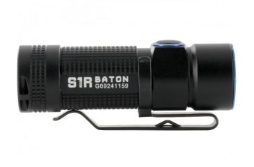 Image of Olight S1R Turbo Baton Rechargeable LED Flashlight w/16340 Battery, 900 Lumens, Black OLIGHT-S1R-TURBO
