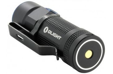 Image of Olight S1R Turbo Baton Rechargeable LED Flashlight w/16340 Battery, 900 Lumens, Black OLIGHT-S1R-TURBO
